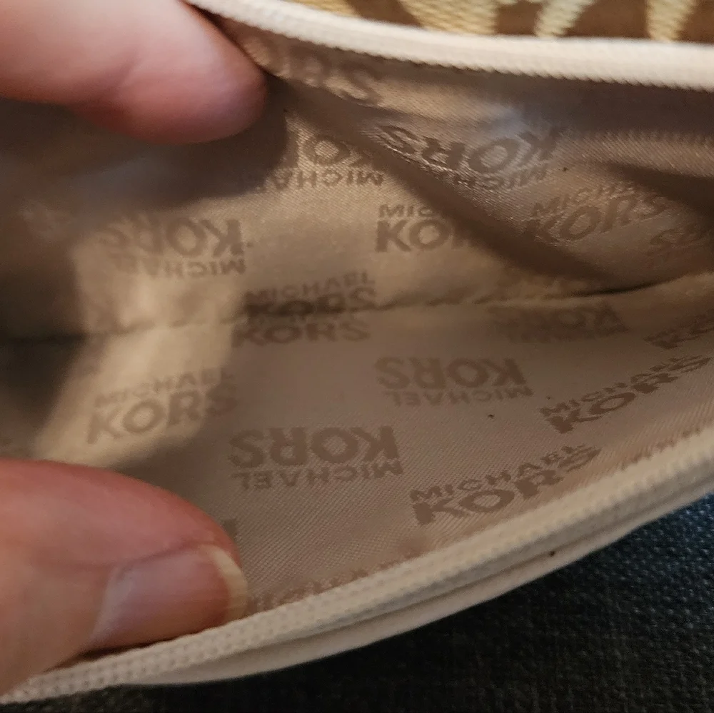 Preowned Michael Kors‎ brown monogrammed wallet